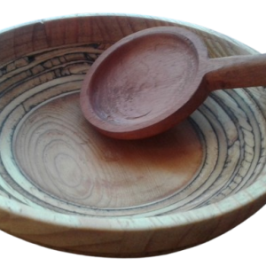 Wooden bowl set medium
